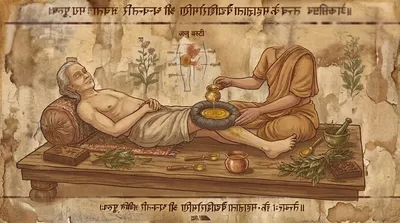 Janu Basti treatment